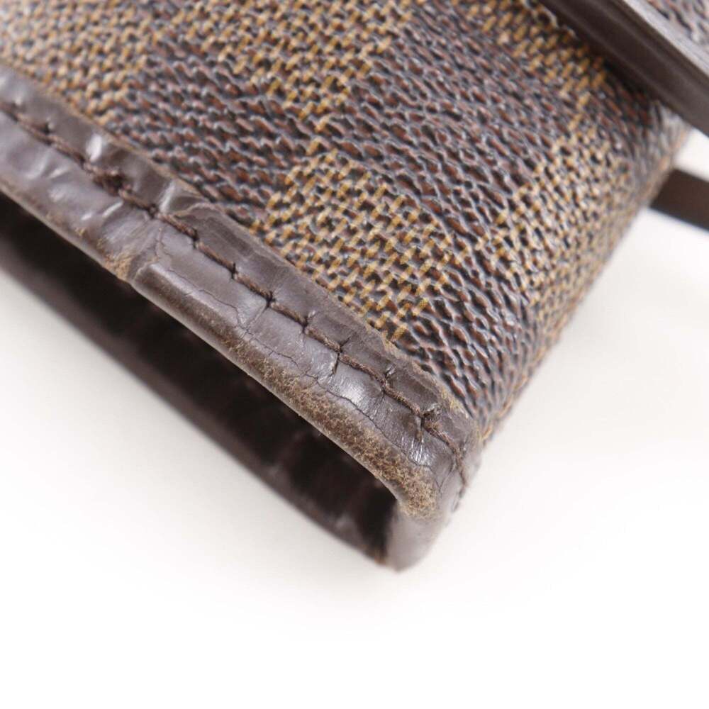 LOUIS VUITTON Brown Damier Canvas Neverfull MM Tote Bag - Picture 12 of 16